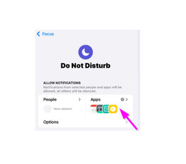 1. Do Not Disturb - Tap [App]